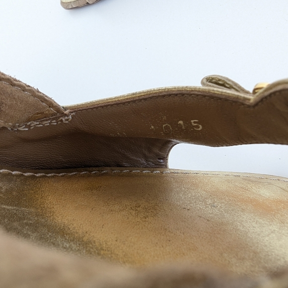 LOUIS VUITTON MONOGRAM WOMEN'S HEELS SANDALS - Picture 8 of 14